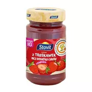 Dżem truskawkowy słodzony ksylitolem Stovit, 250g