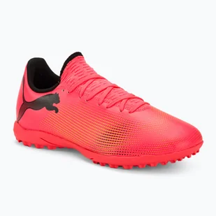Buty piłkarskie PUMA Future 7 Play TT sunset glow/puma black/sun stream WYSYŁKA W 24H 30 DNI NA ZWROT - Piłka nożna - miniaturka - grafika 1