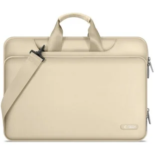 Etui na laptopa TECH-PROTECT Pocket Bag 13-14 cali Beżowy - Torby na laptopy - miniaturka - grafika 1