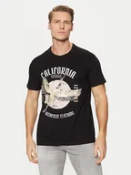 Koszulki męskie - Guess T-Shirt M5RI19 K8FQ4 Czarny Regular Fit - miniaturka - grafika 1