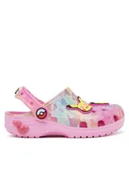 Buty dla dziewczynek - Crocs Klapki Pokémon Pikachu Classic Clog 211229 Różowy - miniaturka - grafika 1