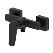 Baterie wannowe i prysznicowe - Valvex Bateria prysznicowa Robi czarna - miniaturka - grafika 1