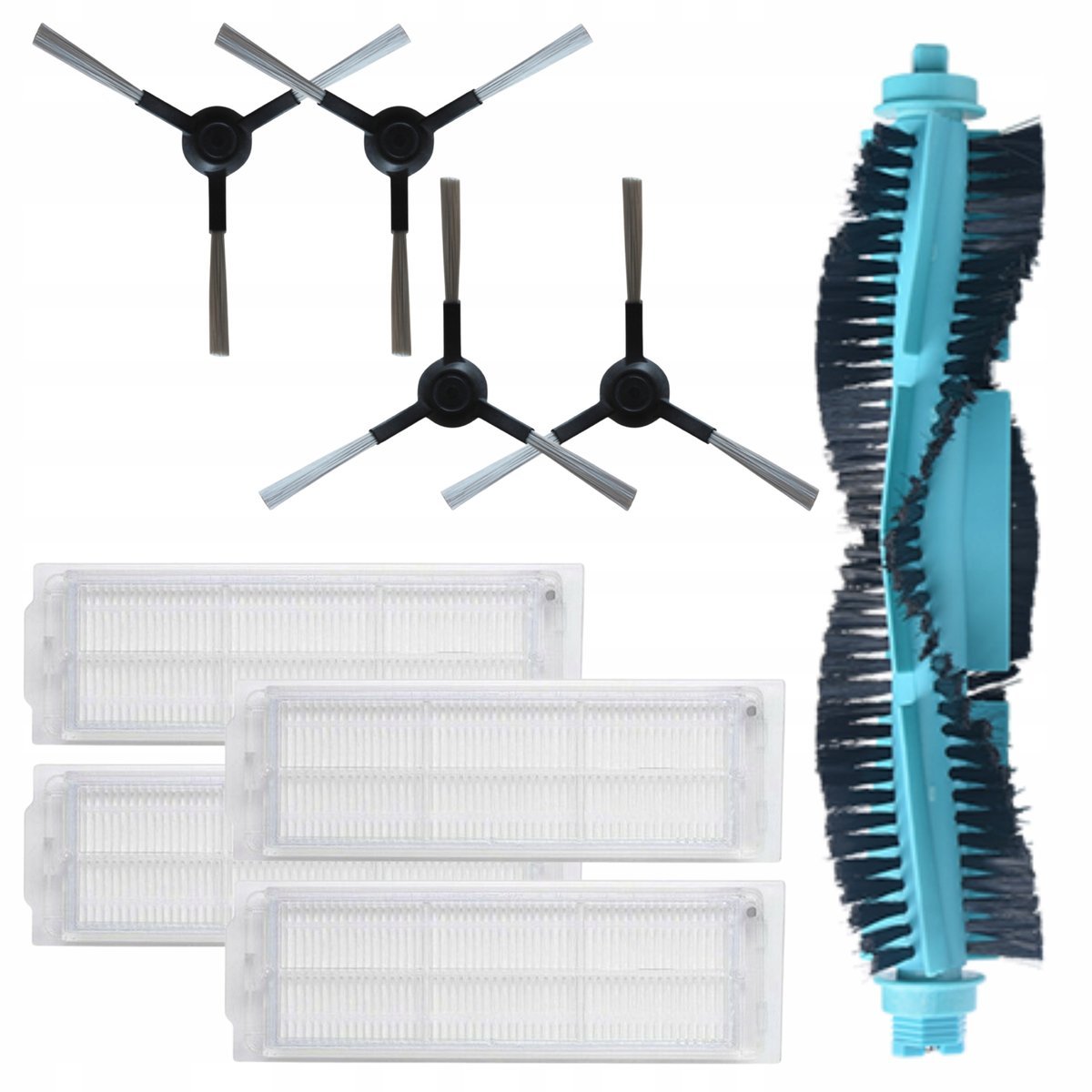 Szczotki, filtry do Xiaomi Mi Robot Vacuum Mop Pro / Viomi V2 V3 SE 9 szt.