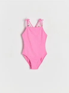 Reserved - Strój kąpielowy jednoczęściowy - intensywny róż - Stroje kąpielowe dla dziewczynek - miniaturka - grafika 1