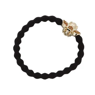 By Eloise London Bling Charms Bling Bee Chocolate Brown Gumka do włosów 1 szt - Ozdoby do włosów - miniaturka - grafika 1