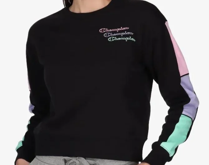 Bluza damska Champion 114972-KK001 czarny L