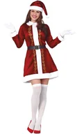 Stroje karnawałowe - Strój Dla Dorosłych Pani Mikołajowa Świąteczny M - miniaturka - grafika 1