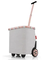 Torby i wózki na zakupy - reisenthel Wózek sklepowy Carrycruiser Frame 47,5 cm frame twist sky rose - miniaturka - grafika 1