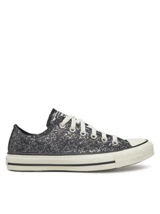 Converse Trampki Chuck Taylor All Star Glitter A11138C 001 Czarny - Trampki damskie - miniaturka - grafika 1