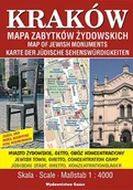 Atlasy i mapy - GAUSS Kraków, mapa zabytków żydowskich - Wydawnictwa GAUSS - miniaturka - grafika 1