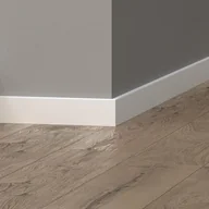Listwy przypodłogowe - Listwa przypodłogowa MDF biała Kwadrat 8 cm 5 sztuk Artens 3276007689549 - miniaturka - grafika 1