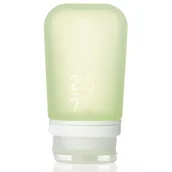 Butelki dla niemowląt - Podróżna silikonowa butelka do samolotu Humangear GoToob+ M - green - miniaturka - grafika 1