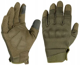 M-Tac, Rękawice wojskowe, Skórzane, A30, Olive, L - Rękawiczki - miniaturka - grafika 1