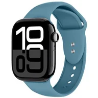 Akcesoria do smartwatchy - Pasek CRONG Liquid do Apple Watch (38/40/41/42mm) Niebieski - miniaturka - grafika 1
