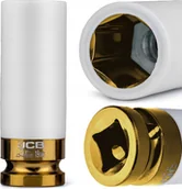 Klucze i nasadki - JCB Nasadka głęboka do alufelg z tuleją zabezpieczającą 19mm 1/2" - miniaturka - grafika 1
