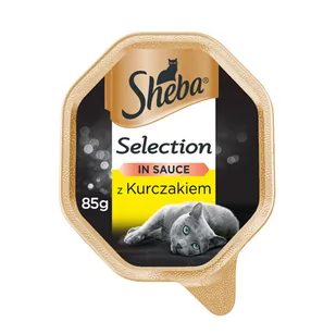Sheba Selection 85g z Kurczakiem mokra karma dla kotów w sosie 5900951289569 - Mokra karma dla kotów - miniaturka - grafika 1