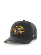 Czapki męskie - 47 Brand Czapka z daszkiem NHL Boston Bruins H-CLZOE01WBP Czarny - miniaturka - grafika 1