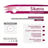 Apteczki i materiały opatrunkowe - Biovena Health SIKATRIS okołobrodawkowy kolisty silikonowy plaster (5 szt.) - miniaturka - grafika 1