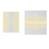 Scrapbooking - Wykrojnik dpCraft border 12,3 cm x 4,7 cm - miniaturka - grafika 1