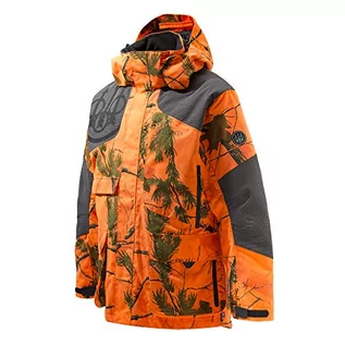 Kurtki męskie - Beretta Kurtka męska Insulated Static EVO pomarańczowa Realtree AP Camo Orange M - grafika 1