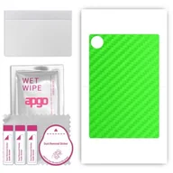 Akcesoria do tabletów i e-booków - folia naklejka skórka strukturalna na TYŁ do Huawei MatePad Pro 13.2 - Carbon Zielony - apgo SKINS - miniaturka - grafika 1