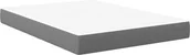 Materace - Materac z kieszeniowymi sprężynami vidaXL w jasnoszarym kolorze, średni, w rozmiarze 160x200x20 cm z tkaniny - miniaturka - grafika 1