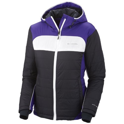 Columbia Damska kurtka funkcyjna Shimmer Flash Jacket niebieski abyss, hyper purple XL