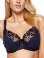 Biustonosze - Gorteks Damski biustonosz Mona, niebieski, 70G - miniaturka - grafika 1