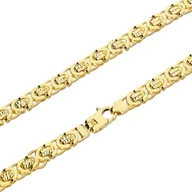 Łańcuszki - Łańcuszek złoty bizantyna 585 5mm - miniaturka - grafika 1