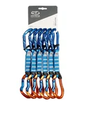 Sprzęt wspinaczkowy - Ekspresy wspinaczkowe Climbing Technology Morfo Set UL Pro 12 cm 6-Pack - blue/orange - miniaturka - grafika 1