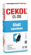 Gipsy i gładzie gipsowe - Gładź szpachlowa GS-200 5 kg CEKOL - miniaturka - grafika 1