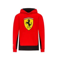 Odzież do sportów motorowych - Bluza dziecięca Shield Hoodie Ferrari F1 2023 - miniaturka - grafika 1