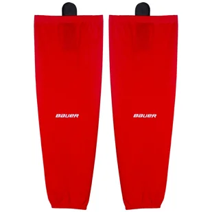 Skarpety hokejowe Bauer  Flex Stock Youth L/XL, Czerwony - Hokej - miniaturka - grafika 1