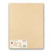 Teczki i skoroszyty - Teczka z gumką A4 żółta PENMATE - miniaturka - grafika 1