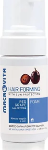Macrovita MACROVITA pianka do formowania fryzur z bio-czerwonymi winogronami i bio-aloesem 125ml - Kosmetyki do stylizacji włosów - miniaturka - grafika 1