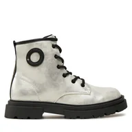 Buty dla dziewczynek - Kozaki Primigi 6975300 Srebrny - miniaturka - grafika 1