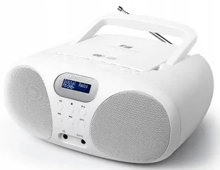 Muse MD-208 DBW Biały - Radioodtwarzacze - miniaturka - grafika 1