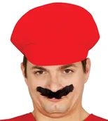 Dodatki do strojów karnawałowych - Czapka hydraulika, czerwona - miniaturka - grafika 1