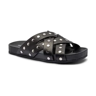 Michael Kors Skórzane klapki IRENE - Klapki i japonki damskie - miniaturka - grafika 1