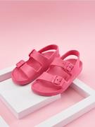Buty dla dziewczynek - Sinsay - Klapki - różowy - miniaturka - grafika 1