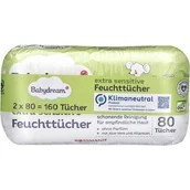 Chusteczki nawilżane - Babydream, Chusteczki nawilżone z aloesem, 160 szt. - miniaturka - grafika 1