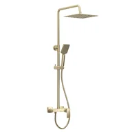 Baterie wannowe i prysznicowe - Valvex Kolumna prysznicowa Italy złoto 3-f - miniaturka - grafika 1