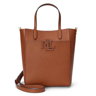 Torebka LAUREN RALPH LAUREN 431966760001 Brązowy - Torebki damskie - miniaturka - grafika 1