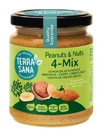 Słodkie kremy i masła - Terrasana Krem orzechowy mix (4 orzechy) 250 g - żywność - miniaturka - grafika 1