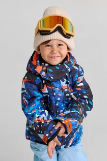 Kurtki i płaszcze dla dziewczynek - Reima kurtka narciarska dziecięca Kairala kolor niebieski - grafika 1