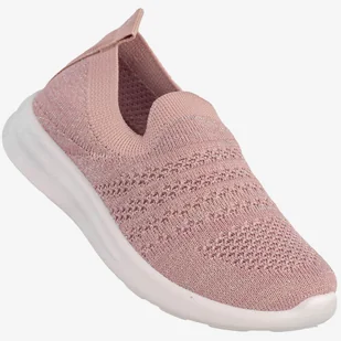 Sneakersy Dziewczęce Wsuwane Buty Sportowe Różowe Apawwa Z31 Różowy 29 - Buty dla dziewczynek - miniaturka - grafika 1