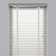 Żaluzje - Trendiy Decosol Żaluzje drewniane, 50 mm, 60 x 130  cm, białe - miniaturka - grafika 1