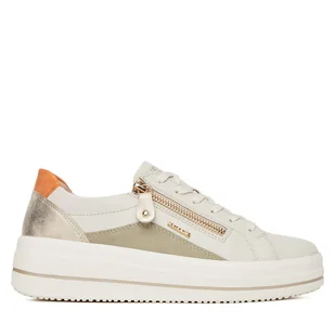 Sneakersy Remonte D1C01-81 Beżowy - Sneakersy damskie - miniaturka - grafika 1