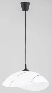 Hibiskus lampa wisząca 1-punktowa czarna 61114 - Lampy sufitowe - miniaturka - grafika 1