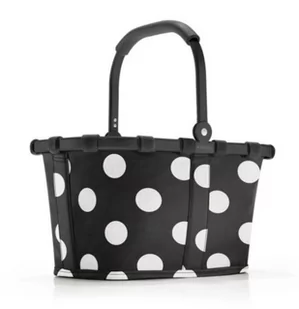Kosz zakupowy Carrybag Frame XS Dots white Reisenthel - Torby i wózki na zakupy - miniaturka - grafika 1